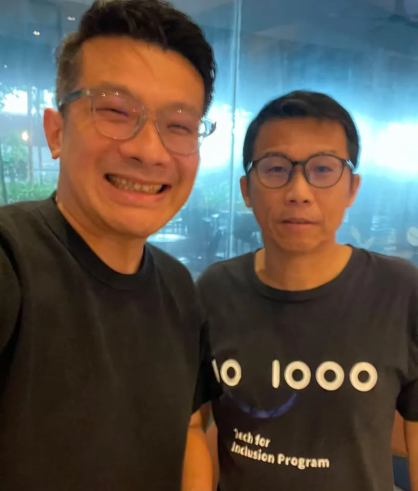 Gary with iPay88 co-founder Chong